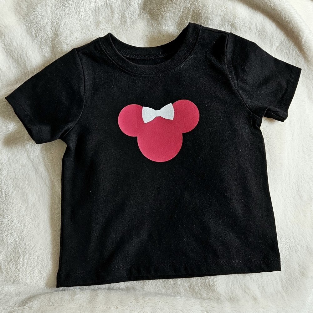 Disney minnie mouse inspired tee shirt